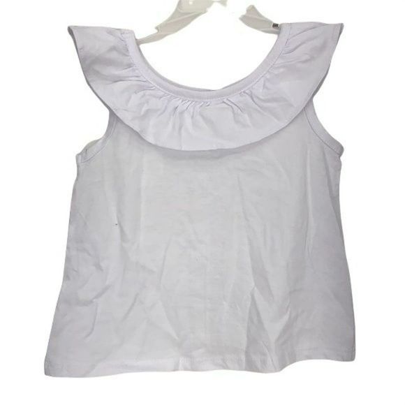 Real Love Squeeze The day Cap‎ Sleeve 24 Months white tank top - Picture 2 of 5